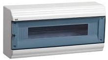 Бокс IEK PRIME ЩРН-П-18 190x398x100 IP41 прозрачная дверь картинка 